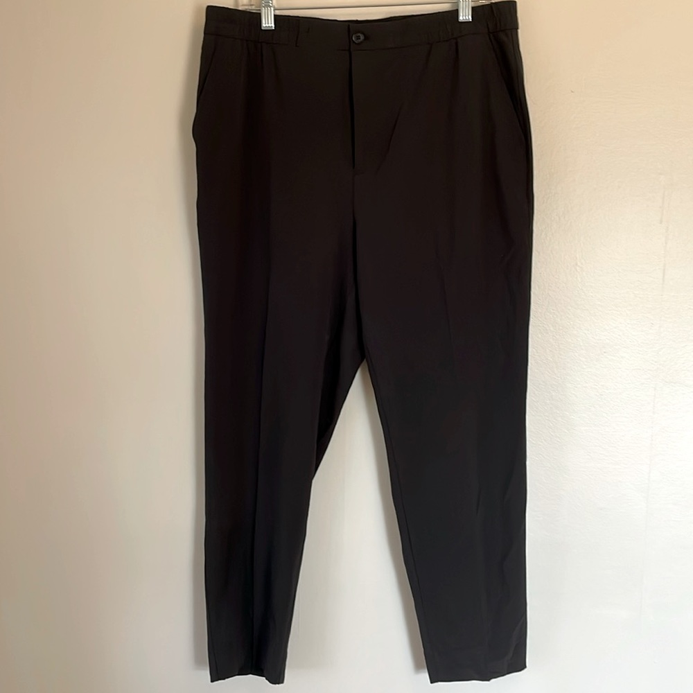 Banana Republic Factory NWT - Black AirStretch Straight-Leg Dress Pants - size L